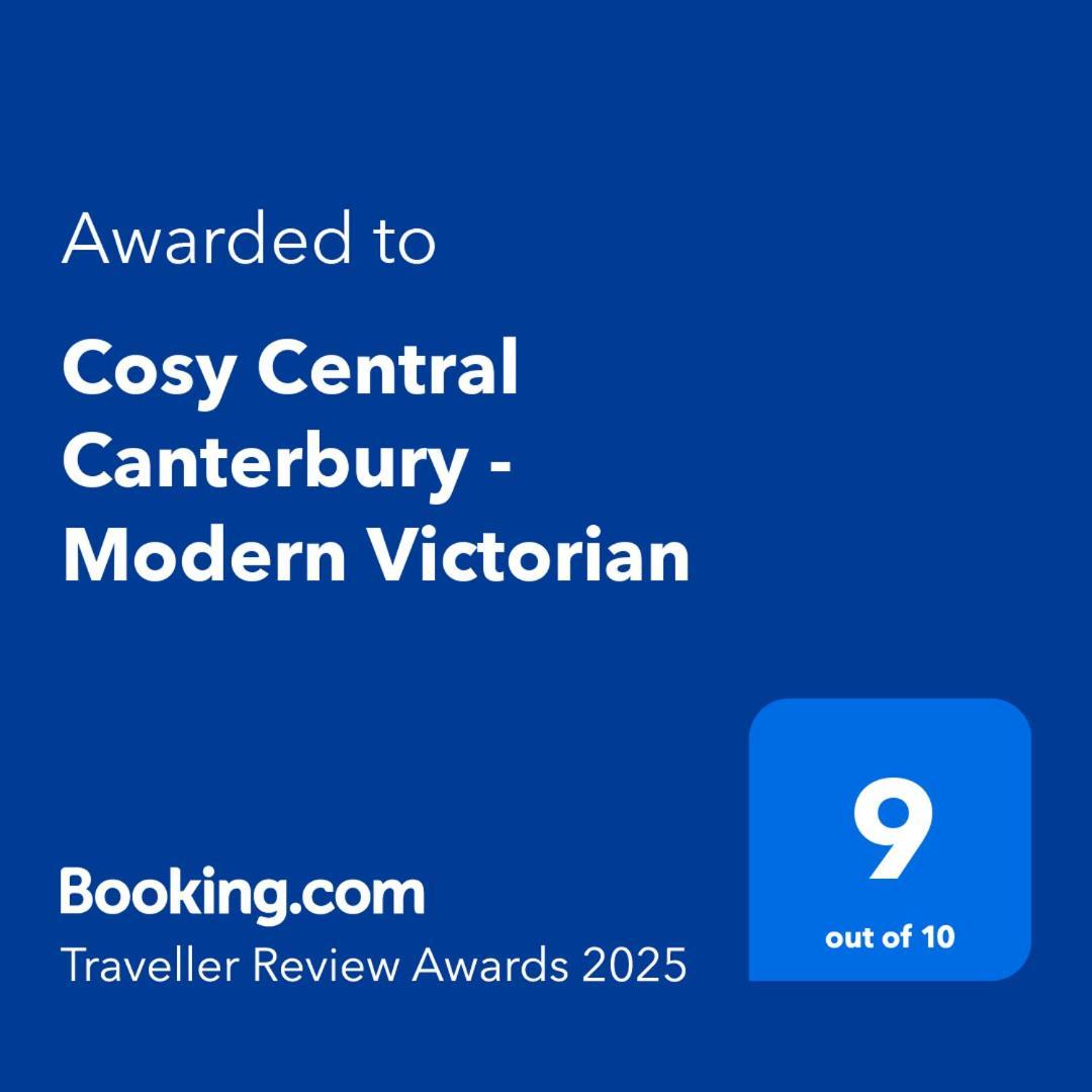 Cosy Central Canterbury - Modern Victorian Exterior photo